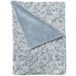 HOMEMANIA Couverture Charm Dark - Plaid - Pour Canape, Lit, Chambre -Gris En Microfibre, 150 X 200 Cm