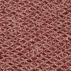 Topdeal Couverture En Coton 220 X 250 Cm Bordeaux -Plaid et couverture Soldes 52080981 3