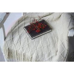 MODOU Couverture En Laine Tricotée Douce, Couverture à Pompons, Couverture De Canapé, Couverture De Couchage 9 MODOU Couverture En Laine Tricotée Douce, Couverture à Pompons, Couverture De Canapé, Couverture De Couchage -Plaid et couverture Soldes 52528037 3