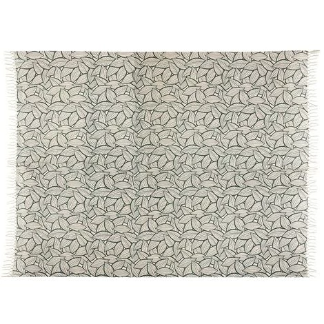 ATMOSPHERA, CRÉATEUR D'INTÉRIEUR Jeté De Lit 160x220 Cm Palma Coton - Vert 5 ATMOSPHERA, CRÉATEUR D'INTÉRIEUR Jeté De Lit 160x220 Cm Palma Coton - Vert – Image 3
