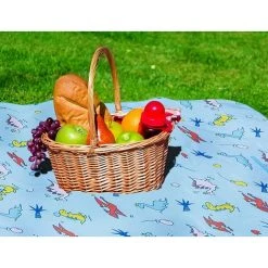 ALMI Couverture De Pique-Nique Extérieure Imperméable Avec Poignée De Transport, Résistante Au Sable, Antidérapante, Lavable En Machine, Adaptée Aux Parcs, Aux Plages, Aux Randonnées, Au Camping. 11 ALMI Couverture De Pique-Nique Extérieure Imperméable Avec Poignée De Transport, Résistante Au Sable, Antidérapante, Lavable En Machine, Adaptée Aux Parcs, Aux Plages, Aux Randonnées, Au Camping. -Plaid et couverture Soldes 53417279 5