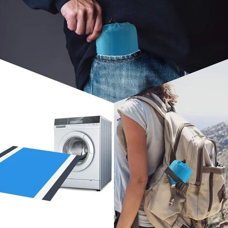 ALMI Tapis De Plage, 210*200cm Couverture De Pique-Nique Imperméable Anti-Sable Portable Avec 4 Piquets Pour Plage Camping Picnic Randonnée Ect Les Èvénements En Extérieur 7 ALMI Tapis De Plage, 210*200cm Couverture De Pique-Nique Imperméable Anti-Sable Portable Avec 4 Piquets Pour Plage Camping Picnic Randonnée Ect Les Èvénements En Extérieur – Image 5