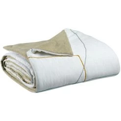 Chemin De Lit Brodé Isac Multico 90 X 240 Cm Vivaraise - MULTICO