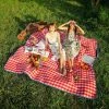 BARES 2 * 2m Couvertures Tapis De Pique-Nique Imperméable Résistant à L'humidité Et Résistant à L'usure Portable Couverture De Camping Tapis Pour Plage Randonnée Voyage Jardin Nappe Avec Poignée 2 BARES 2 * 2m Couvertures Tapis De Pique-Nique Imperméable Résistant à L'humidité Et Résistant à L'usure Portable Couverture De Camping Tapis Pour Plage Randonnée Voyage Jardin Nappe Avec Poignée -Plaid et couverture Soldes 53560834 1