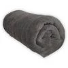Couverture MICROFIBRE Polaire 180x220 Cm Gris Par Soleil D'ocre - Gris -Plaid et couverture Soldes 53606632 1