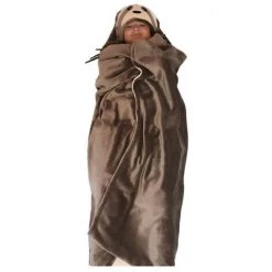 SOLEIL D'OCRE Plaid Polaire 116x134 Cm PARESSEUX - Marron