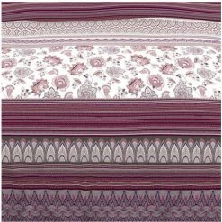 Parure Housse De Couette En Coton 57 Fils/cm2 140x200 Cm JAIPUR Blanc, Par Soleil D'Ocre - Blanc -Plaid et couverture Soldes 53607209 3