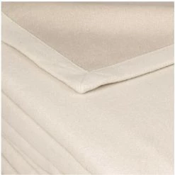 TOISON D'OR Couverture Provence 180x240 Cm Galet/mastic, Par Toison D'or - Gris -Plaid et couverture Soldes 53608007 3