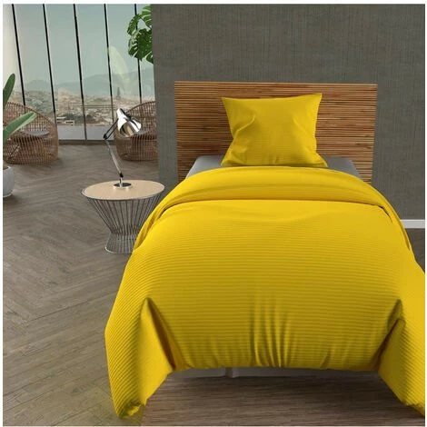 SOLEIL D'OCRE Jeté De Lit Matelassé 180x220 Cm LEO Jaune - Jaune 3 SOLEIL D'OCRE Jeté De Lit Matelassé 180x220 Cm LEO Jaune - Jaune