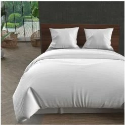 SOLEIL D'OCRE Jeté De Lit Matelassé 240x260 Cm LEO Blanc - Blanc