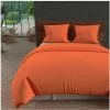SOLEIL D'OCRE Jeté De Lit Matelassé 240x260 Cm LEO Corail - Orange -Plaid et couverture Soldes 53608110 1
