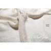 SOLEIL D'OCRE Plaid Polaire Microfibre Doublé Sherpa 125X150 Cm BELLA Blanc - Blanc -Plaid et couverture Soldes 53608196 1