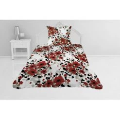 SOLEIL D'OCRE Couvre-lit Boutis Matelassé 180x220 Cm CECILE Avec 1 Taie D'oreiller - Multicolore