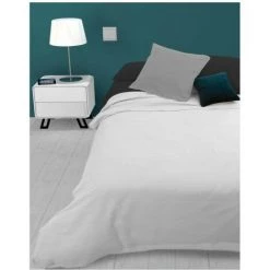 Jeté De Lit Ou Canapé 180x220 Cm ADELE Blanc, Par Soleil D'ocre - Blanc