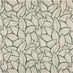 Atmosphera - Jeté De Lit En Coton Vert Et Ecru Imprimé Palma 160 X 220 Cm - Vert -Plaid et couverture Soldes 53726677 4