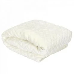 JARDIRICODECO Plaid Embosse Beige 140x200cm -Plaid et couverture Soldes 53960495 3