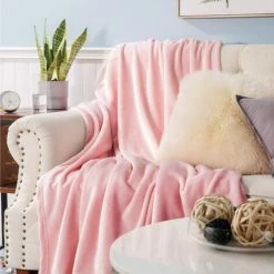 MODOU Couvertures Pour Canapé, Lit, Couvertures Et Jetés Confortables En Peluche Douce Et Légère Pour Les Tout-petits, Les Enfants -Plaid et couverture Soldes 54444154 4