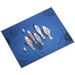 CADEAUX Tapis De Plage, Couverture De Pique-Nique Anti Sable 210 * 200cm Portable Imperméable Pliable Pour Plage, Camping, Pique-Nique, Voyage Ect Les Èvénements En Extérieur -Plaid et couverture Soldes 54472890 2