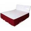 Jupe De Lit Stretch Rouge 200x200x40cm FUIENKO -Plaid et couverture Soldes 55040322 1