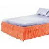 Jupe De Lit Stretch Orange 200x200x40cm FUIENKO