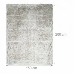 JARDIBRICODECO Plaid Fausse Fourrure Blanc -Plaid et couverture Soldes 55316646 4