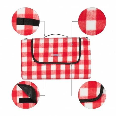 JARDIBRICODECO Couverture Pique-nique à Carreaux 5 JARDIBRICODECO Couverture Pique-nique à Carreaux – Image 3