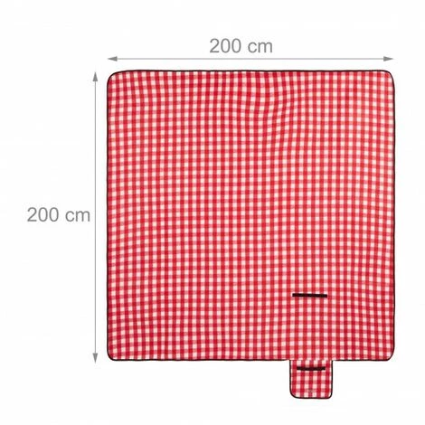 JARDIBRICODECO Couverture Pique-nique à Carreaux 6 JARDIBRICODECO Couverture Pique-nique à Carreaux – Image 4