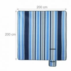 JARDIBRICODECO Couverture Pique-nique Polaire 200x200 -Plaid et couverture Soldes 55316680 4