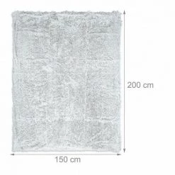 JARDIBRICODECO 2x Plaids Fausse Fourrure Blanc -Plaid et couverture Soldes 55316886 4