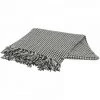 JARDIBRICODECO Plaid Pied-de-poule En Coton -Plaid et couverture Soldes 55334633 1