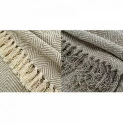 JARDIBRICODECO Plaid En Coton -Plaid et couverture Soldes 55334649 3