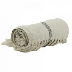 JARDIBRICODECO Plaid à Carreaux En Coton. -Plaid et couverture Soldes 55334795 3