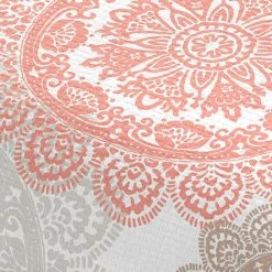 NAF NAF Couvre-lit SAPHIRA 230x270 Cm - Corail -Plaid et couverture Soldes 55481177 3