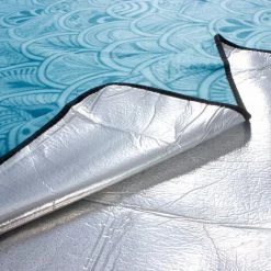 THSINDE Couverture Pique Nique Impermeable200*200,Nappe Exterieur Plaid Pique-Nique Tapis Picnic Lavable Pour Camping,Parc,Cour - Picnic Blanket Pliable Avec Poignée(Paon Bleu) 8 THSINDE Couverture Pique Nique Impermeable200*200,Nappe Exterieur Plaid Pique-Nique Tapis Picnic Lavable Pour Camping,Parc,Cour - Picnic Blanket Pliable Avec Poignée(Paon Bleu) -Plaid et couverture Soldes 55491930 3
