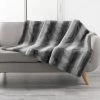 1001KDO POUR LA MAISON Plaid 125x150cm Cougar Anthacite