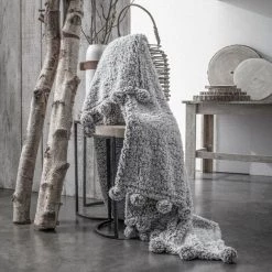 1001KDO POUR LA MAISON Plaid 125x150cm Cocoon Au Coin Du Feu