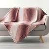 1001KDO POUR LA MAISON Plaid 125x150cm Louane Rose