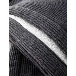 1001KDO POUR LA MAISON Plaid 125x150cm Mountain Anthracite