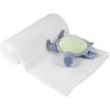 1001KDO POUR LA MAISON Plaid Bébé Avec Son Doudou Tortue