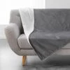 1001KDO POUR LA MAISON Plaid Couverture Velours Sherpa Austral Anthracite 125 X 150 Cm -Plaid et couverture Soldes 55497257 1