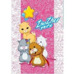 ZHU ZHU PETS Plaid Ou Couverture Polaire 130 X 160 Cm