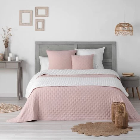 1001KDO POUR LA MAISON Chemin De Lit Matelasse 80x180cm Mellewe Rose 3 1001KDO POUR LA MAISON Chemin De Lit Matelasse 80x180cm Mellewe Rose
