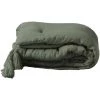 1001KDO POUR LA MAISON Chemin De Lit Gaze De Coton Angeliase Kaki -Plaid et couverture Soldes 55502487 1
