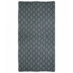 OZAIA Plaid OYACE - Laine - 130 X 170 Cm - Ivoire Et Bleu - Bleu, Ivoire -Plaid et couverture Soldes 55882705 5