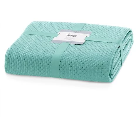 FLHF Couvre-lit En Relief Vert Pistache 170X210 5 FLHF Couvre-lit En Relief Vert Pistache 170X210 – Image 3