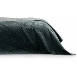 FLHF Couvre-lit Matelassé Anthracite + Argent 170X270 - Anthracite + Argent 8 FLHF Couvre-lit Matelassé Anthracite + Argent 170X270 - Anthracite + Argent -Plaid et couverture Soldes 55948797 3