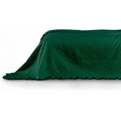 FLHF Couvre-lit à Volants Flaschengün 200X220 -Plaid et couverture Soldes 55948988 4