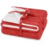 FLHF Couverture Double Face Rouge, 70x150 Cm 1 FLHF Couverture Double Face Rouge, 70x150 Cm -Plaid et couverture Soldes 55948990 1