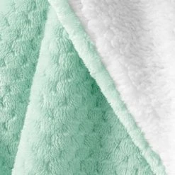 FLHF Couverture Double Face Menthe, 220x240 Cm -Plaid et couverture Soldes 55949139 3