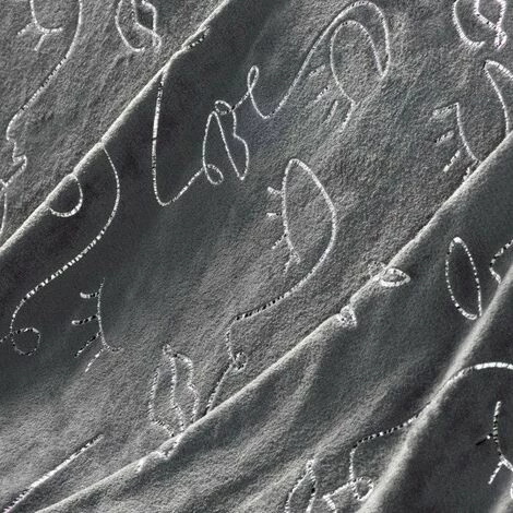 DOUCEUR D'INTRIEUR Plaid Doux (150 Cm) Artyline Gris Anthracite 4 DOUCEUR D'INTRIEUR Plaid Doux (150 Cm) Artyline Gris Anthracite – Image 2